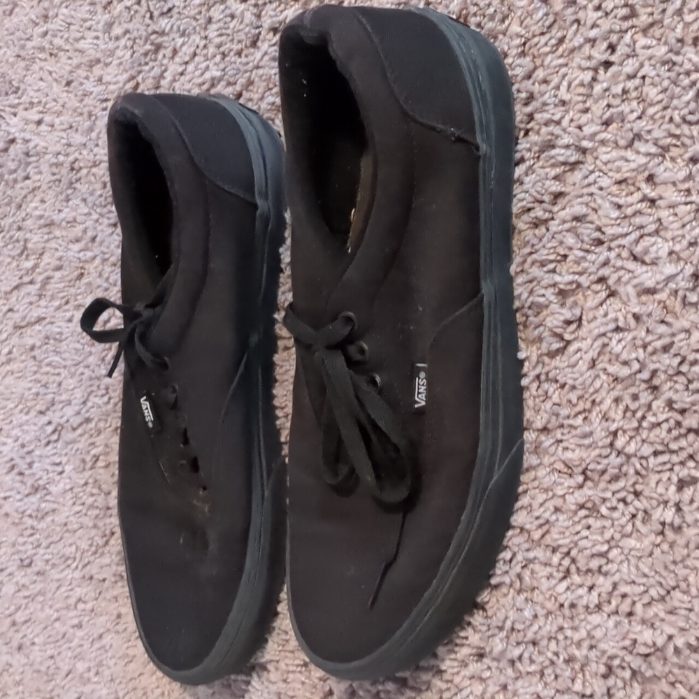 Black Vans - Picture 2 of 3